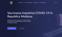A fost lansată platforma guvernamentală ce indică numărul persoanelor vaccinate zilnic în țară