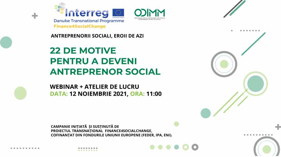 22 de motive pentru a deveni antreprenor social