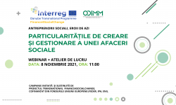 Particularitățile de creare și gestionare a afacerii sociale. Atelierul de lucru care a generat parteneriate