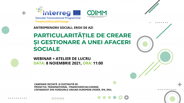 Particularitățile de creare și gestionare a afacerii sociale. Atelierul de lucru care a generat parteneriate
