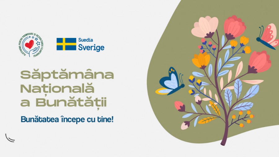 În „Săptămâna Națională a Bunătății” vă invităm „La o cafea, despre bunătate”! În direct pe RLIVE TV și RLIVE.MD