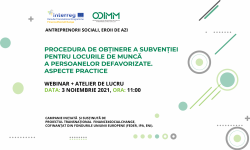 Procedura de obținere a subvenției pentru locurile de muncă a persoanelor defavorizate. Tot ce trebuie să știi