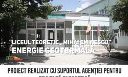 Energie geotermală la Liceul Teoretic ,,Mihai Eminescu”, or. Comrat, UTA Găgăuzia