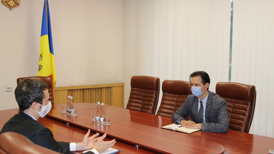 Sergiu Gaibu și șeful BEI în Republica Moldova au discutat despre programele de susținere a IMM-urilor