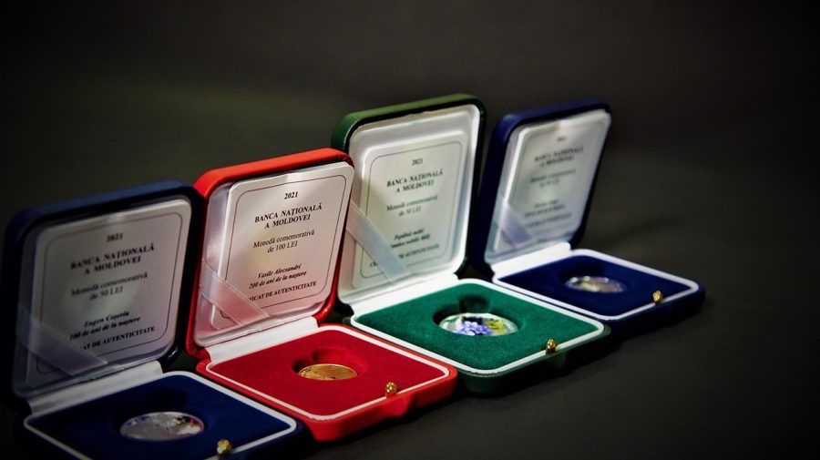 BNM pune în circulație noi monede jubiliare și comemorative. Vor fi folosite ca mijloc de plată și în scop numismatic