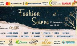 Ținute de sărbătoare îmbrăcate de vedete autohtone pe podiumul Fashion Soiree