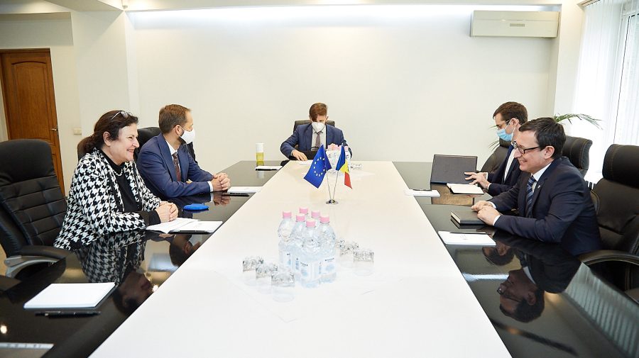 Întrevederea Octavian Armașu – Katarina Mathernova. Au discutat despre activitatea sectorului bancar