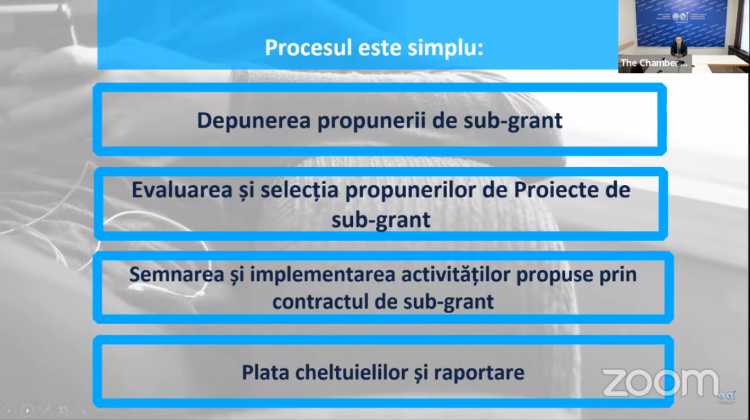 CCI a RM a lansat un nou proiect. Vor fi oferite granturi de promovare pentru aproximativ 20 de consorții