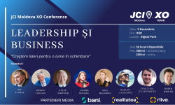 10 ani JCI Moldova! Eveniment cu speakeri de renume: „JCI MOLDOVA XO CONFERENCE: Leadership & Business”