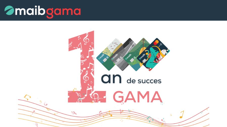 Maib gama sărbătorește primul an de succes prin lansarea cardului gama junior – primul card pentru copii și adolescenți