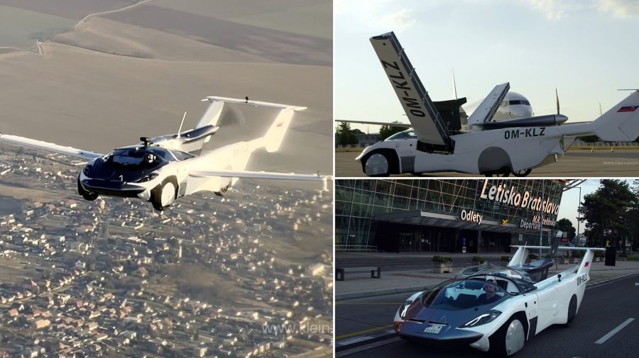 (VIDEO) Peste un an vom putea procura mașini zburătoare. AirCar a trecut testele de siguranță în Slovacia