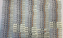 319 200 dolari SUA, 141 340 euro, 53 340 lire sterline și 26 650 ruble rusești. Bani nedeclarați și depistați în 2021