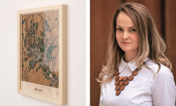 Bunicul ei e „tatăl leului moldovenesc”, iar ea îmblânzitoarea lemnului la Brașov. A investit 40.000 de EURO în afacere