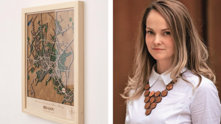 Bunicul ei e „tatăl leului moldovenesc”, iar ea îmblânzitoarea lemnului la Brașov. A investit 40.000 de EURO în afacere