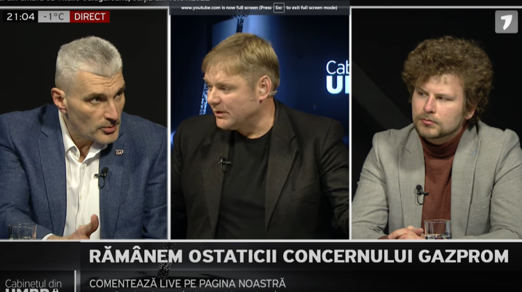 Gazul rușilor ne „usucă” bugetul. Perciun: Ar mai fi necesare de 700 mil. de lei pentru compensații