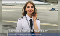 VIDEO//Singura femeie din Republica Moldova care conduce lumea pe deasupra norilor
