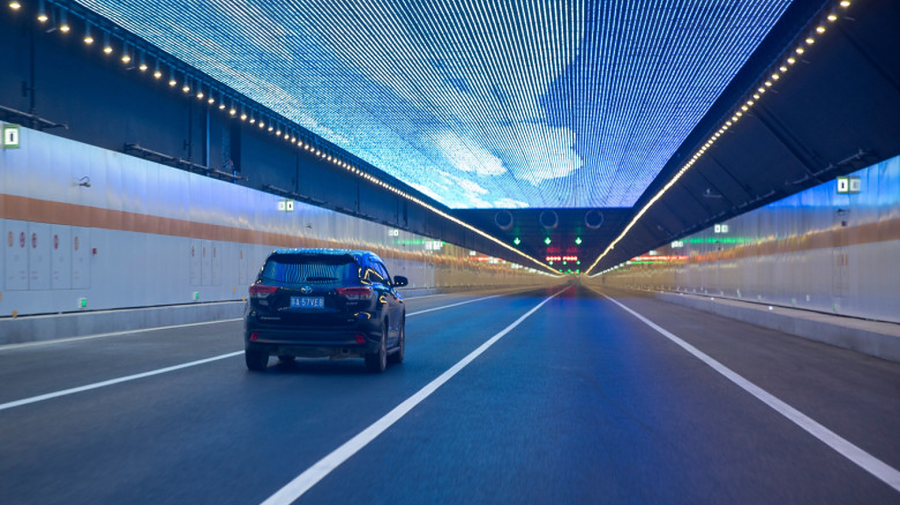 China a inaugurat o autostradă subacvatică, construită în 4 ani