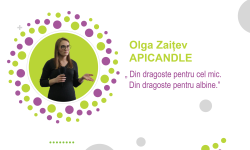 (FOTO) De la farmacistă la apicultoare. Istoria de succes a SRL APICANDLE lansată de antreprenoarea Olga Zaițev