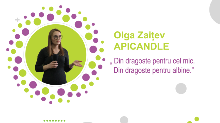 (FOTO) De la farmacistă la apicultoare. Istoria de succes a SRL APICANDLE lansată de antreprenoarea Olga Zaițev