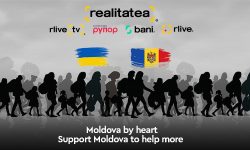 SUPPORT MOLDOVA TO HELP MORE! Peste 132 000 de refugiați din Ucraina se află astăzi în Republica Moldova