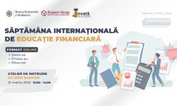 Banca Națională deschide Săptămâna Internațională de Educație Financiară