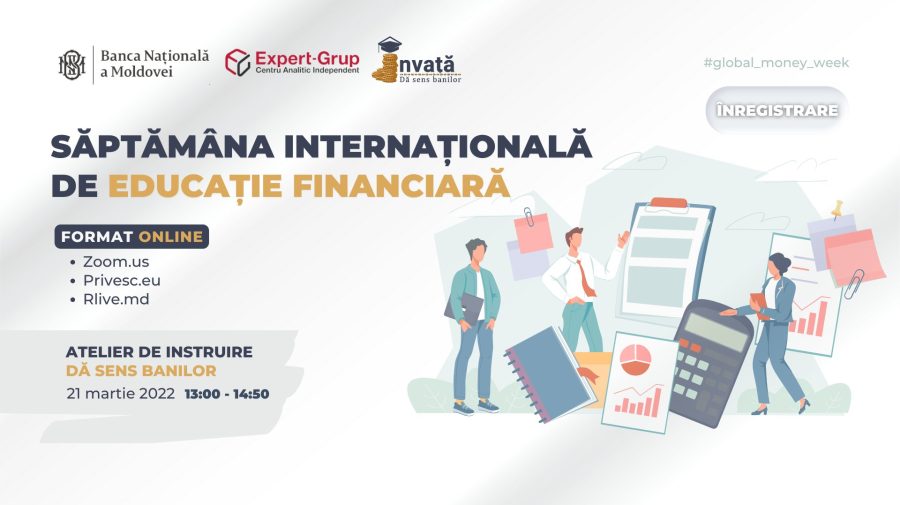 Banca Națională deschide Săptămâna Internațională de Educație Financiară