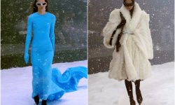 Balenciaga și-a dedicat colecția de la Săptămâna Modei de la Paris Ucrainei