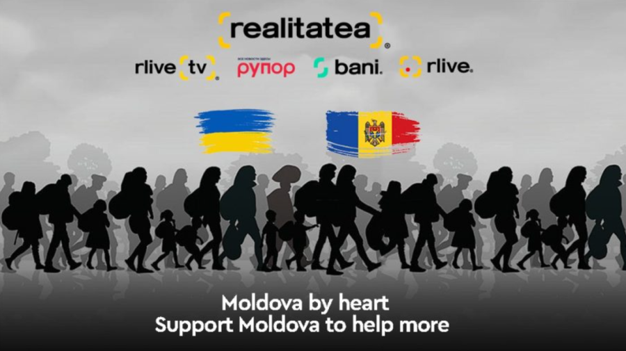 SUPPORT MOLDOVA TO HELP MORE! Peste 300 000 de refugiați din Ucraina au traversat hotarul Republicii Moldova