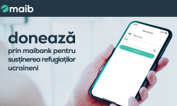 Donează pentru „Help Ukraine” din aplicația maibank