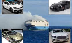 Nava care transporta 4.000 de mașini de lux se scufundă în largul Insulelor Azore