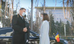 Iohannis, în vizită fulger la Chișinău miercuri pe fondul invaziei ruse din Ucraina