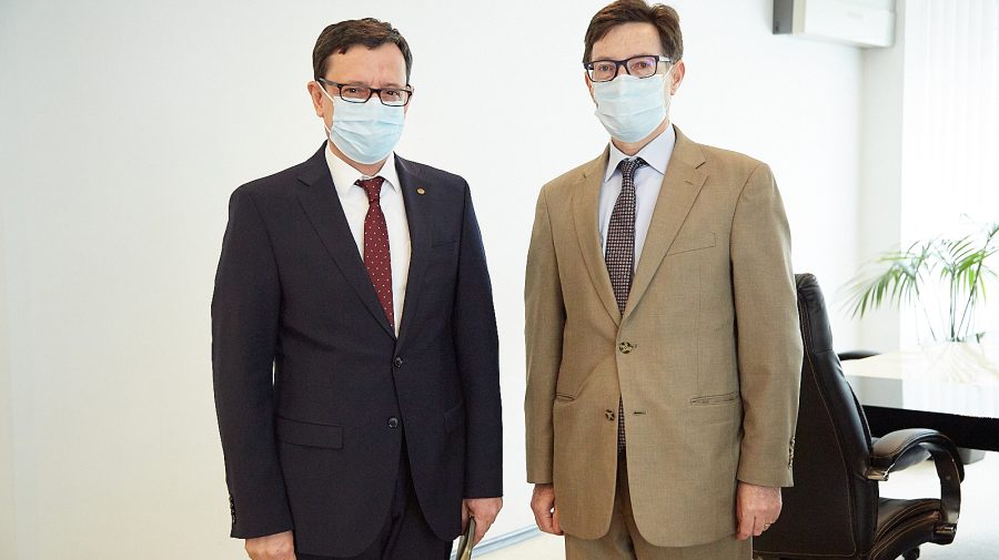 Guvernatorul BNM a avut o întrevedere cu ambasadorul Franței