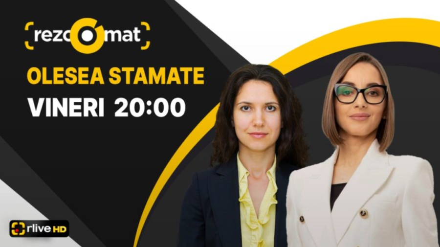 Președinta comisiei juridice a Parlamentului, Olesea Stamate – invitata emisiunii Rezoomat!
