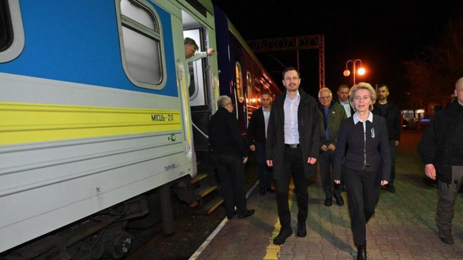 Ursula von der Leyen se va întâlni cu Zelenski la Kiev. A pornit cu trenul în această dimineață