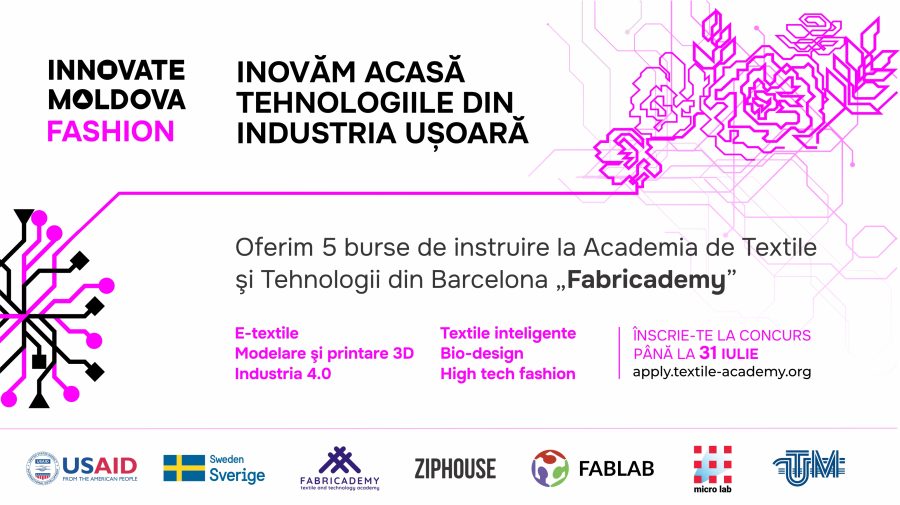 Burse de 7.500 de dolari pentru profesioniștii din industria ușoară și design vestimentar. Cum poți aplica