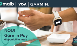 Nou de la maib! Garmin Pay este disponibil pentru deținătorii de carduri Visa maib