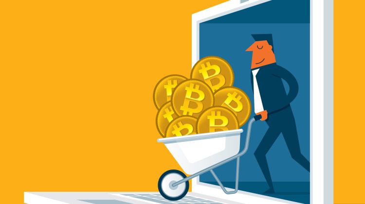 Bitcoin sare peste 20.000 de dolari, în timp ce dolarul se prăbușește