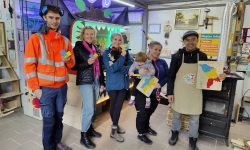 Actrița Katja Riemann se află în Republica Moldova. Împreună cu întreprinderea socială EduJoc va ajuta refugiații