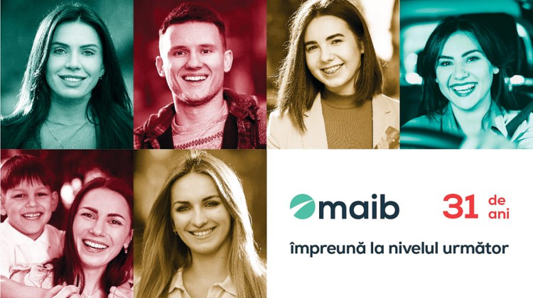 Maib – de 31 de ani banca oamenilor buni!