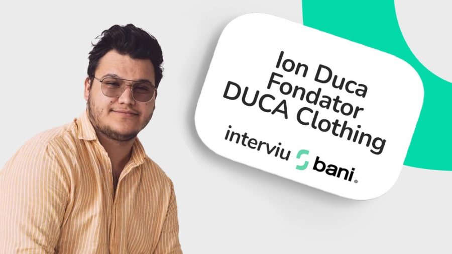 10 LEI// Ion Duca: Îmi doresc ca Duca Clothing să devină un brand cunoscut mondial. A lansat afacerea în pandemie