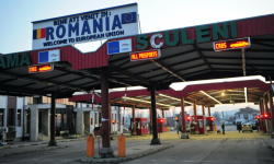 (FOTO) Aglomerație la PTF Sculeni pe direcția de ieșire din Republica Moldova