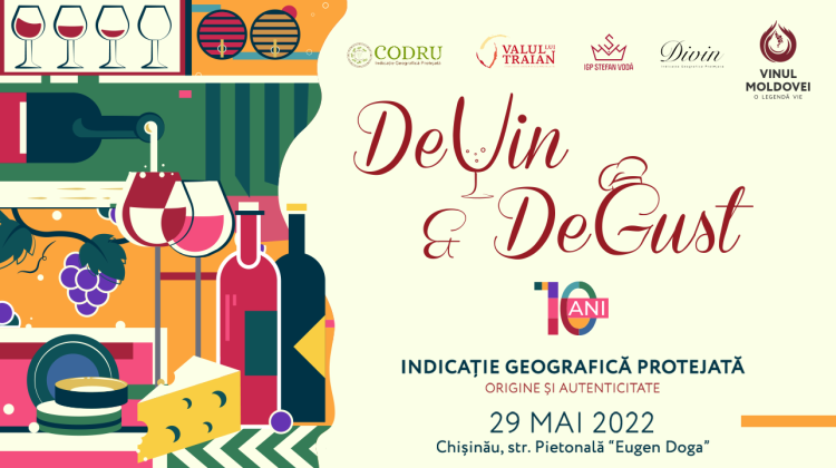Festivalul „DeVin&DeGust” revine cu o nouă ediție. Vinurile și deliciile gastronomice vor fi celebrate pe 29 mai