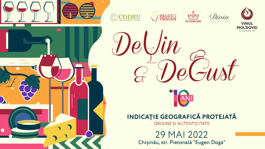 Festivalul „DeVin&DeGust” revine cu o nouă ediție. Vinurile și deliciile gastronomice vor fi celebrate pe 29 mai