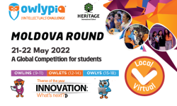 Concurs internațional pentru elevi – „Owlypia – Local Moldova Virtual Round”. Câștigătorii vor merge în Marea Britanie