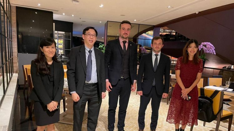 Mircea Păscăluță și directorul interimar AAC, Vitalie Şaramet,  au participat la Changi Aviation Summit din Singapore