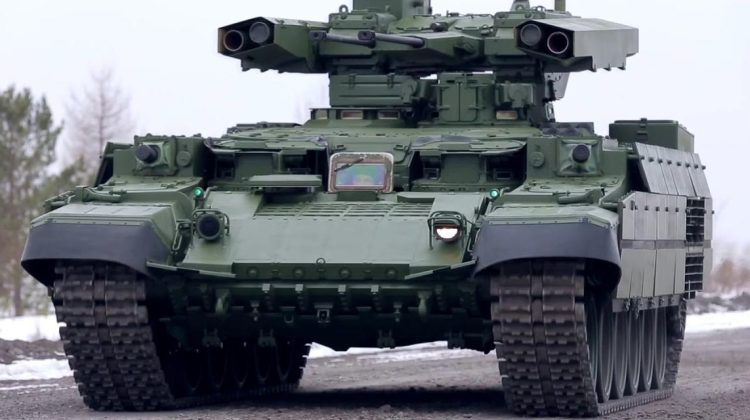 Ruşi au scos la înaintare Terminatorul, super-tancul „de neoprit”