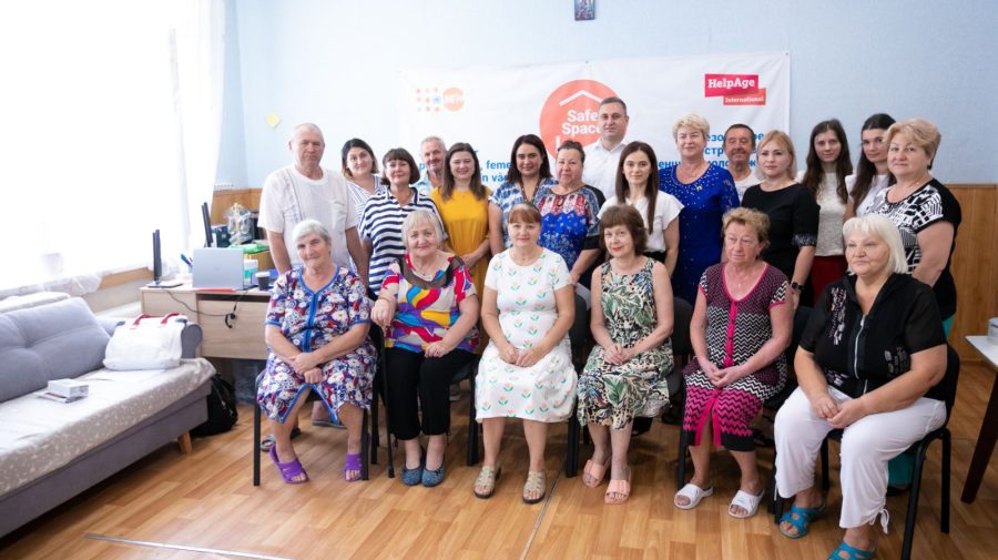 FOTO, VIDEO Spații sigure pentru vârstnicii care au plecat din calea războiului