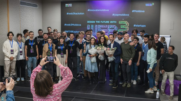 FOTO Trei echipe din Moldova vor face mentorat pe subiectul Web3, NFT și Blockchain cu experți din SUA