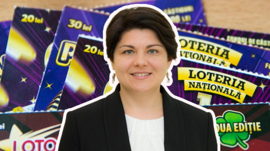 Gavrilița anunță PROFITURI de peste 100 mln lei, în jumătate de an. Peste 50%, obținute de Loteria Națională a Moldovei