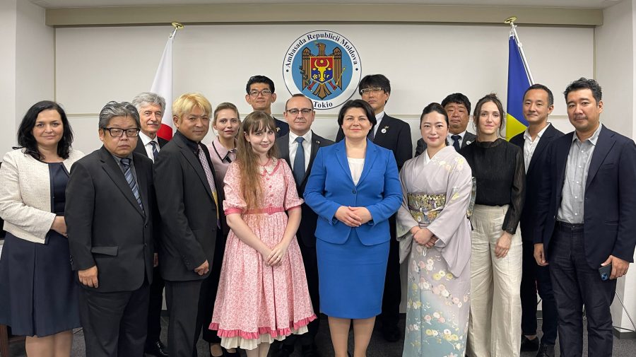Gavrilița s-a întâlnit, la Tokyo, cu un grup de importatori ai vinurilor moldovenești. Despre ce au discutat